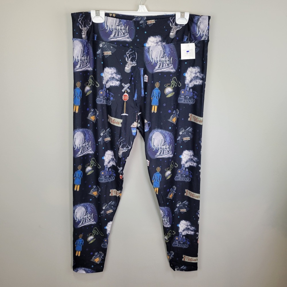 Believe Polyester Spandex Ankle Leggings Extended Tall And Curvy